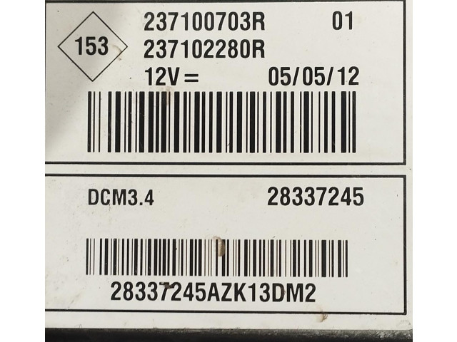 Комплект блоков управления 28337245, 28337245 Dacia Sandero