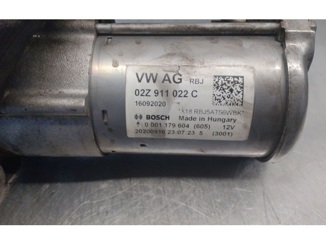 Стартер 02Z911022C, 0001179604 Skoda Scala