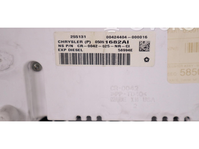 Дисплей 05091682AI Jeep Grand Cherokee