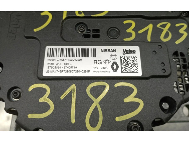 Генератор 2310A1749R, IST50S064   Renault Twingo III      