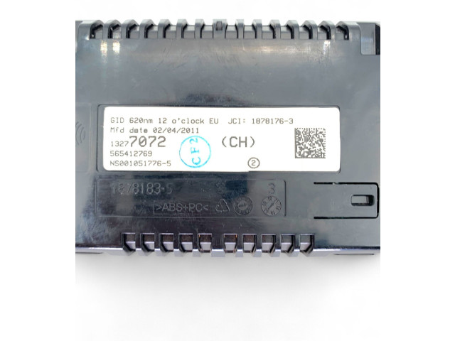 Дисплей    18781763, 565412769   Opel Meriva B