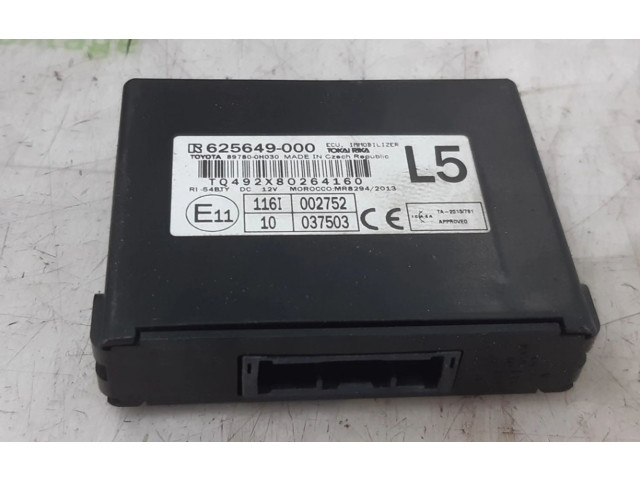 Řídící jednotka 897400H030, 0261S19306 Peugeot 108 2018