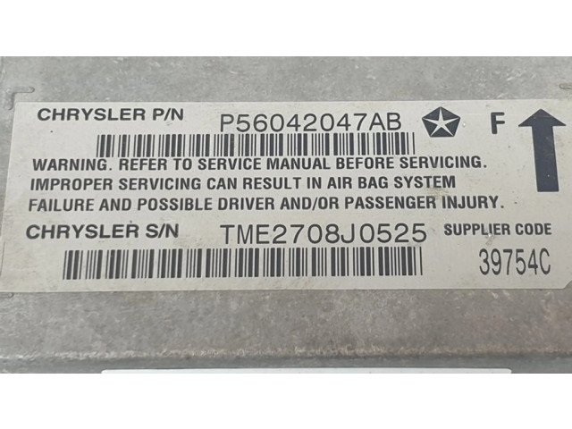 Блок подушек безопасности P56042047AB, TME2708J0525 Jeep Grand Cherokee (WJ)