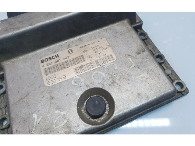 Řídící jednotka 9626373980, 0281001442 Peugeot 806 1997