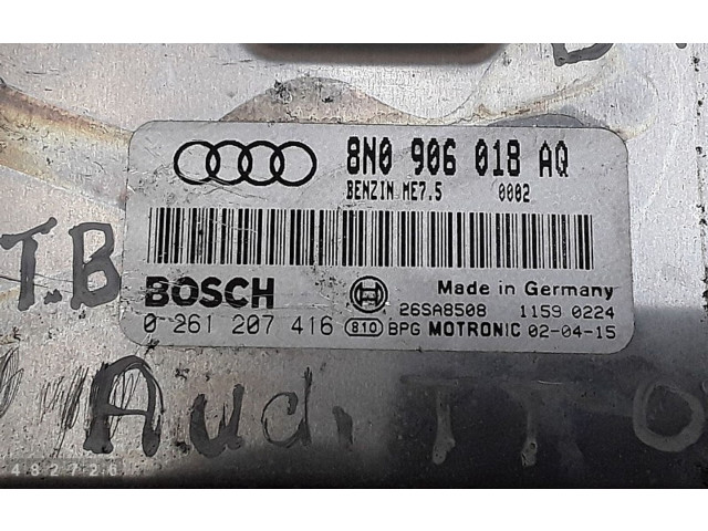 Řídící jednotka 8n0906018aq Audi TT Mk1 2002