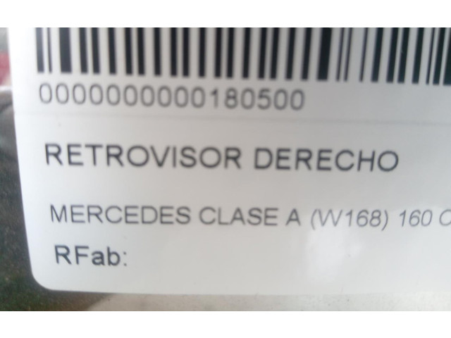 Зеркало электрическое        Mercedes-Benz A W168  1997 - 2004 года   