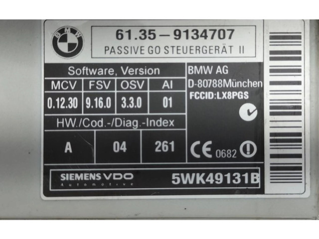 Řídící jednotka 61359134707 BMW X6 E71 2009