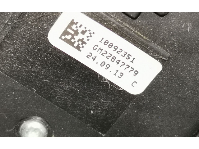 Volant Chevrolet Corvette C7 2014 23167319, 10092350  