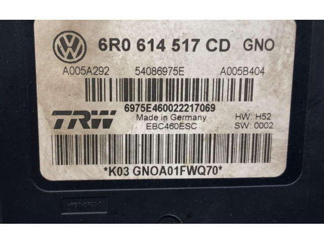 Блок АБС 6R0614517CD   Skoda  Rapid (NH)  2012 - 2019 года