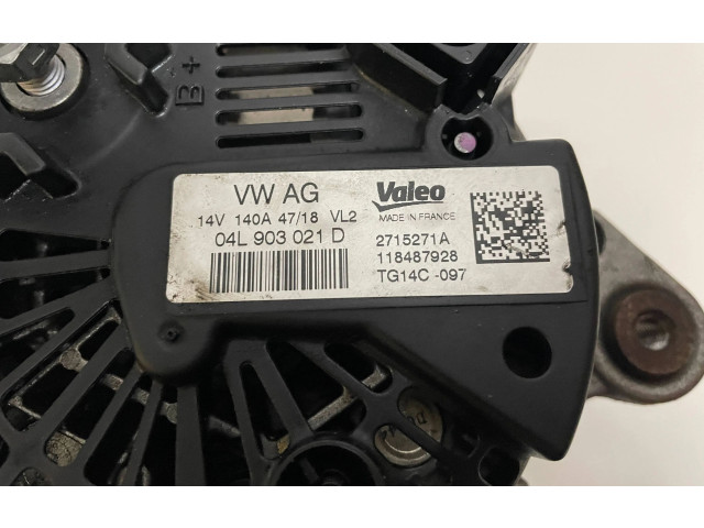 Генератор 04L903021D, 04L903021 Skoda Kodiaq