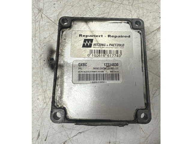 Блок управления двигателем Блок управления 12214830   Opel Meriva A