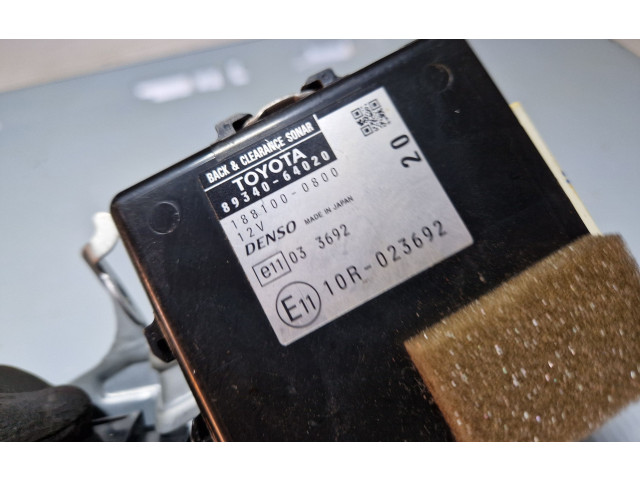 Блок управления 8934064020, 1881000800   Toyota Corolla Verso AR10