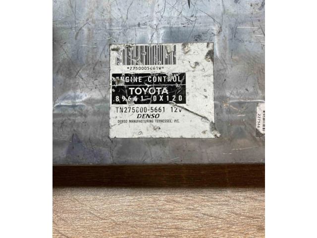 Блок управления двигателем Блок управления 896610X120, 2750005661 Daihatsu Move L900