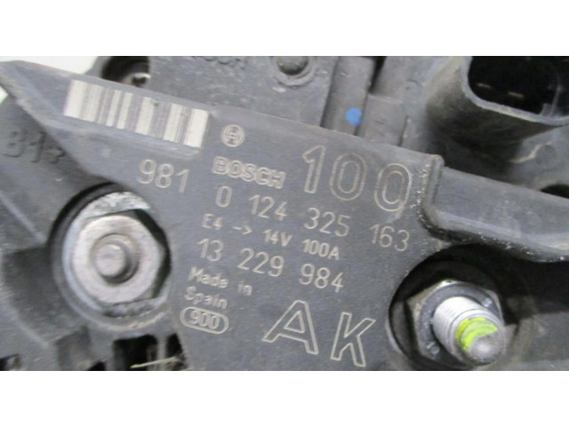 Генератор 124325163 Opel Meriva A 1.2