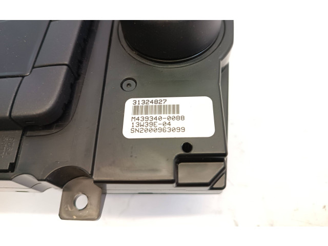 Блок управления климат-контролем 31324827, M4393400088 Volvo S60