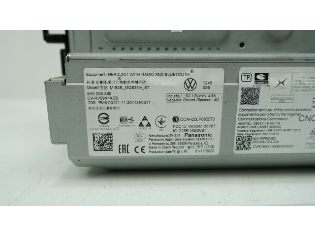 Дисплей 5H0035869 Volkswagen Golf VIII