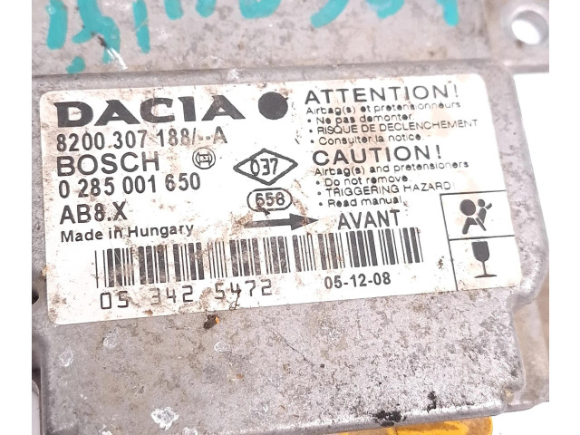 Блок подушек безопасности 8200307188A, 8200307188A Dacia Logan I
