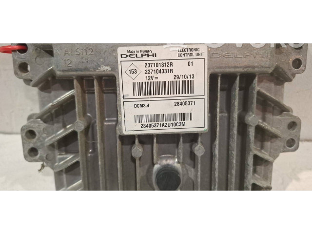 Блок управления двигателя 237101312R, 237104331R Renault Twingo II