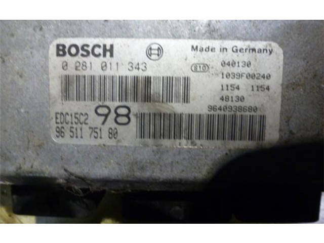 Блок управления двигателем Блок управления    Peugeot Expert