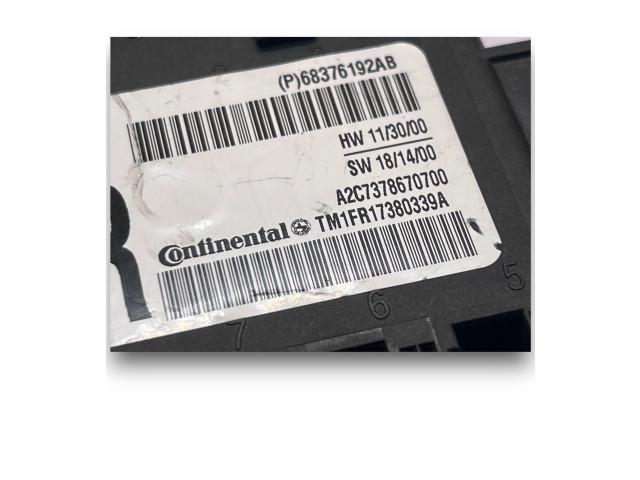 Блок комфорта S2799, 68376192AB   Maserati Levante   