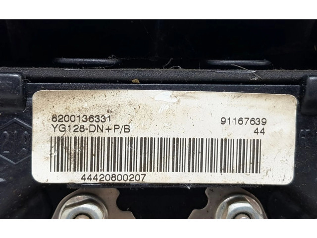 Подушка безопасности водителя 8200136331, 165869   Renault Trafic I