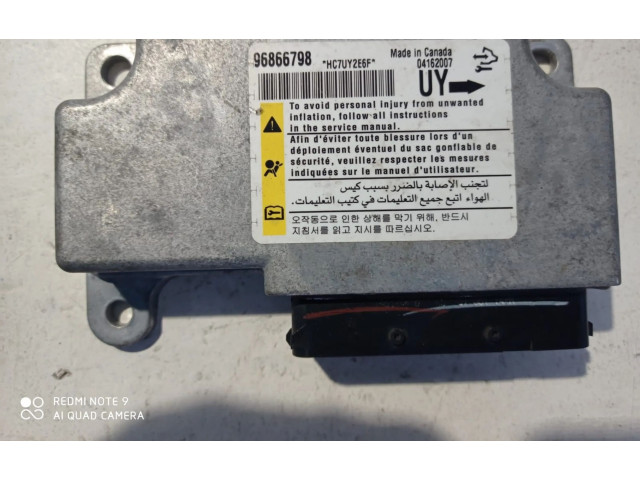 Блок подушек безопасности 96866798, 96866798   Chevrolet Captiva