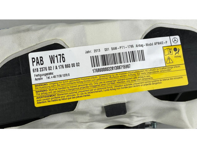 Подушка безопасности пассажира A176860002, 618237602   Mercedes-Benz CLA C117 X117 W117
