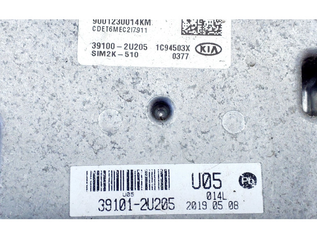 Блок управления двигателя 391002U205   KIA Ceed