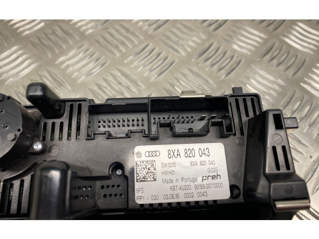 Блок управления климат-контролем 8XA820043 Audi S1