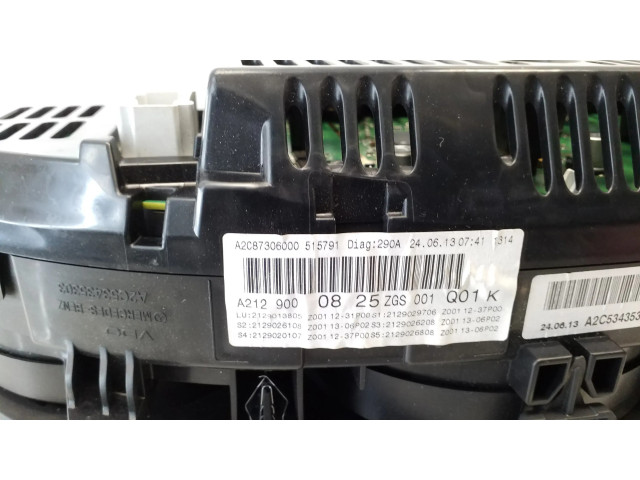 Přístrojová deska Mercedes-Benz E W212 2015 A2129000825, A2129013805