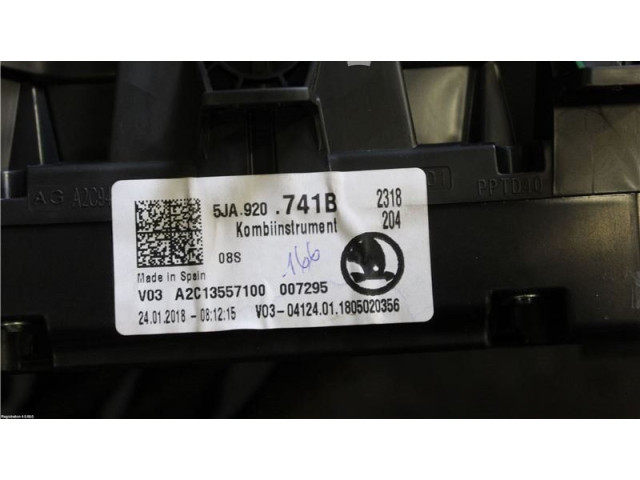 Панель приборов 5JA920741B, 5JA920741B KIA Ceed