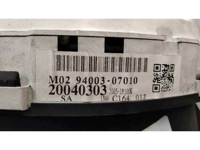 Přístrojová deska KIA Picanto 2004 94003-07010