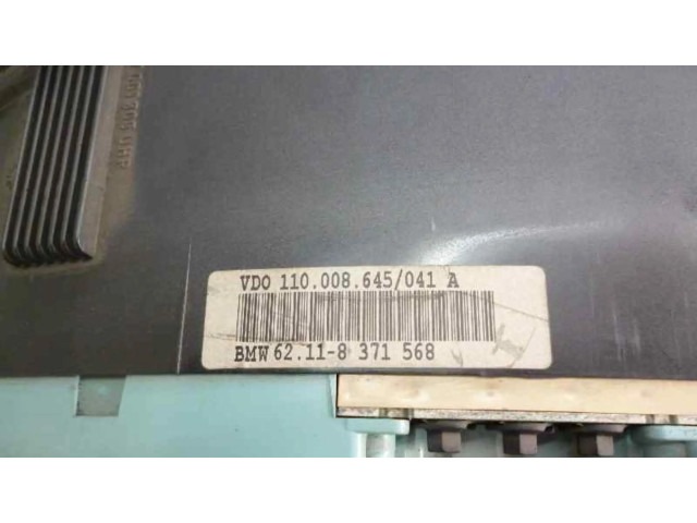 Přístrojová deska BMW Z3 E36 62118371568, CUADROINSTRUMENTOS