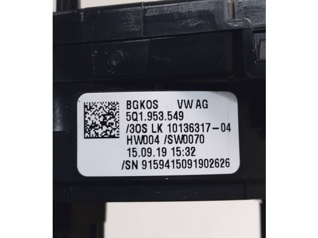 Подрулевой шлейф SRS 5q1953549 Skoda Octavia Mk3 (5E)