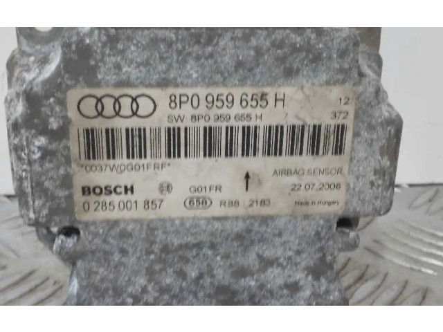 Блок подушек безопасности 8P0959655H, 0285001857   Audi A3 S3 8P