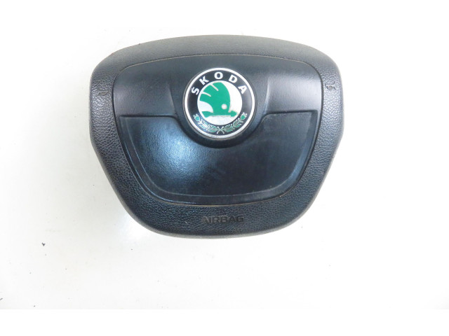 Подушка безопасности водителя 5J0880201H, 5J0880201H   Skoda Fabia Mk2 (5J)