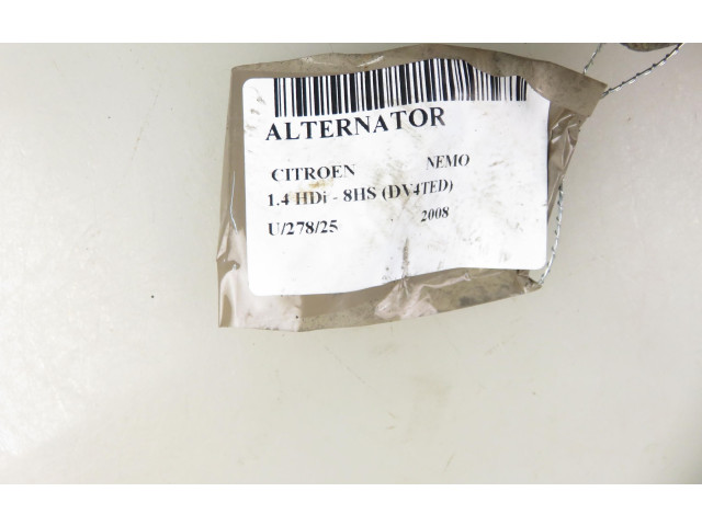 Генератор 9664057480, 9664057480 Citroen Nemo