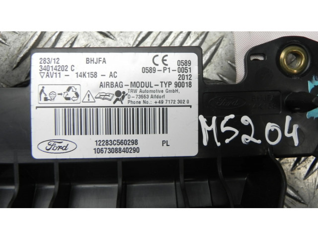 Боковая подушка безопасности AV1114K158AC Ford B-MAX
