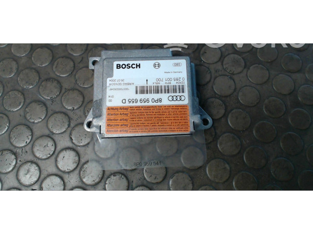 Блок подушек безопасности 8P0959655D, 0000 Audi A3 S3 8P