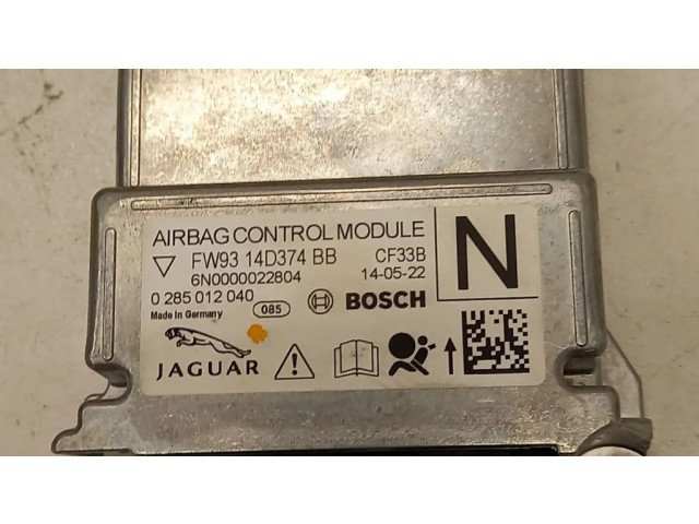 Блок подушек безопасности FW9314D374BB Jaguar XJ X351