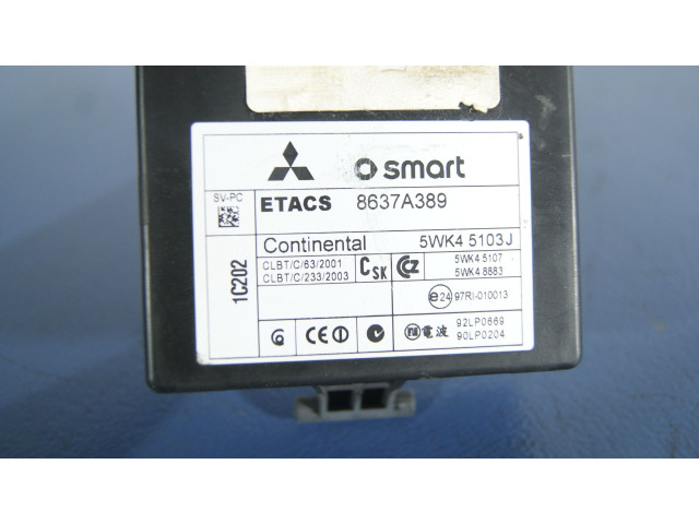 Блок управления 8637A389, 8637A389   Mitsubishi Colt