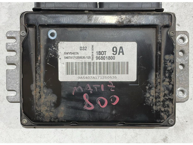 Блок управления двигателя 96801800, 96801800   Chevrolet Matiz