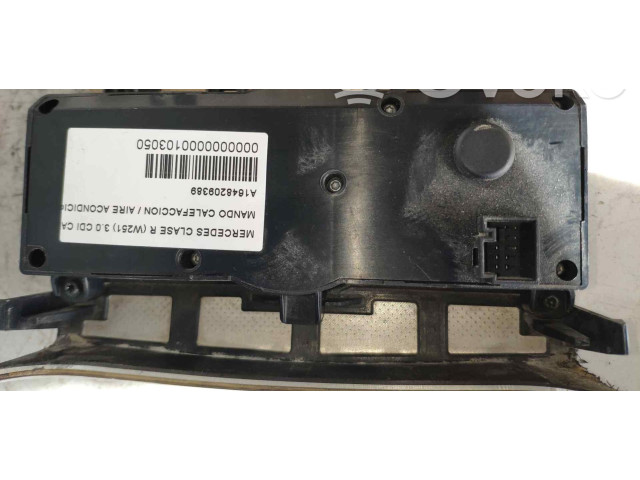 Блок управления климат-контролем A1648209389   Mercedes-Benz R W251
