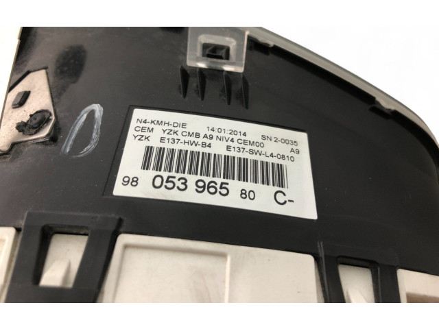 Панель приборов 9805396580 Peugeot 2008 I