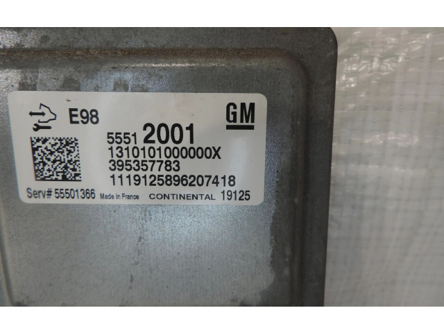 Řídící jednotka 55512001 Opel Astra K 2020