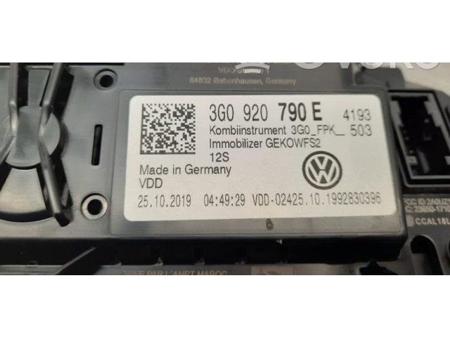 Přístrojová deska Volkswagen Tiguan 2020 3G0920790E