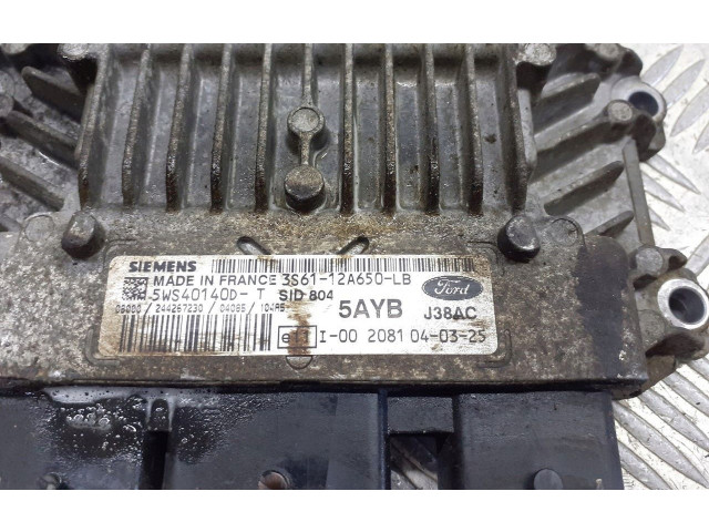 Блок управления двигателем Блок управления 3S61-12A650-LB   Ford Fusion