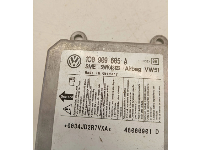 Блок подушек безопасности 1C0909605A, 48060901D Volkswagen Transporter - Caravelle T5