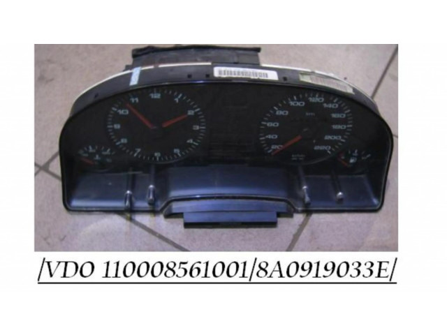 Přístrojová deska Audi 80 90 S2 B4 1995 8A0919033E, VDO