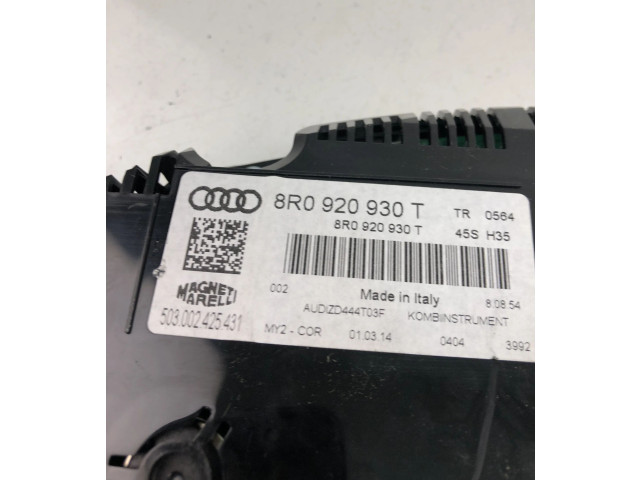 Панель приборов 8R0920930T, NO3453 Audi Q5 SQ5